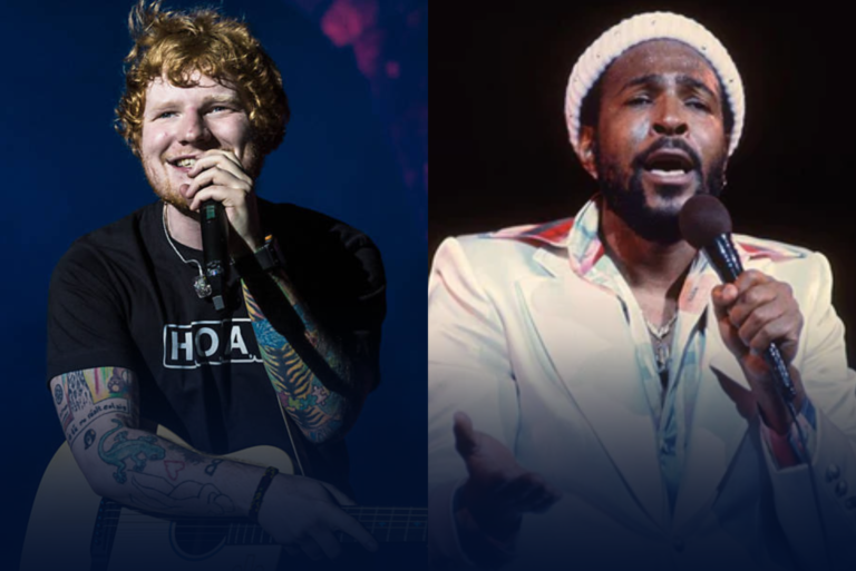 ED SHEERAN ACUSADO DE PLÁGIO PELA SEGUNDA VEZ. DESSA VEZ O PROCESSO VEM EM DEFESA DE MARVIN GAYE